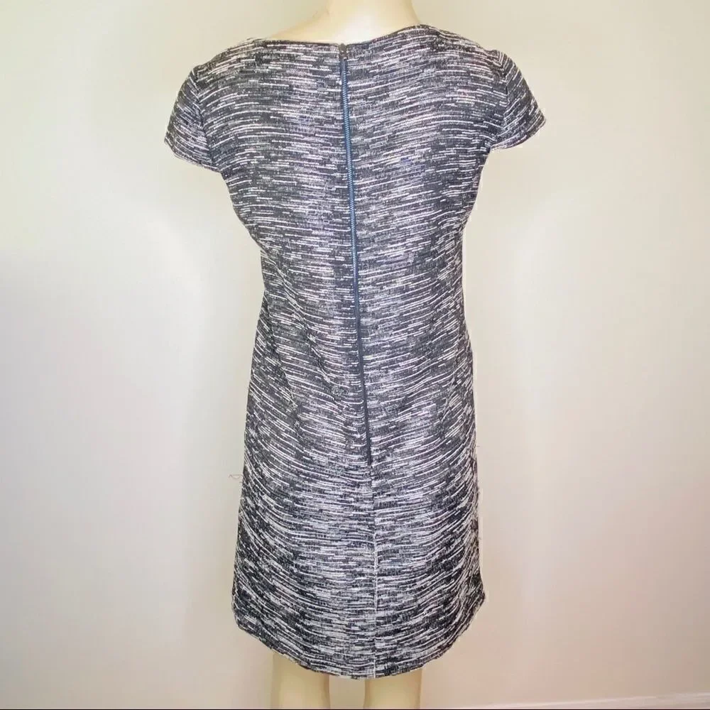 Tahari ASL  Ivory Vanessa Tweed Shift dress - Picture 6 of 8